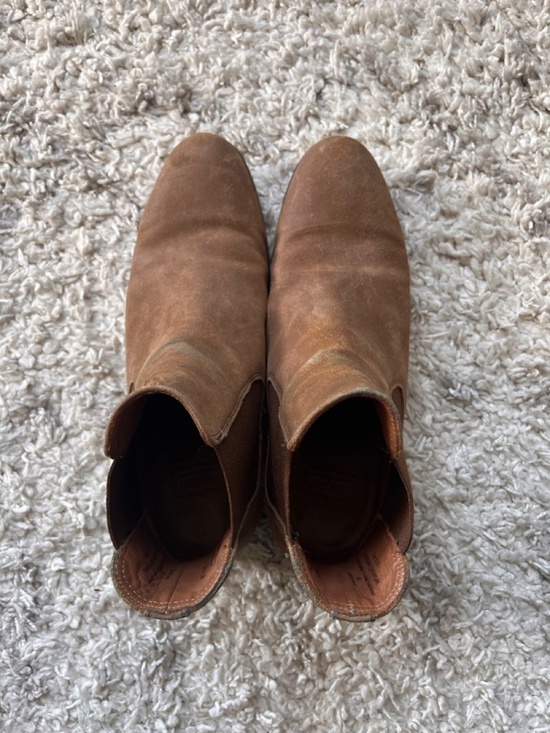 Thursday Chelsea Cavalier Boots in Dusty suede. Men’s size 9 main image 4